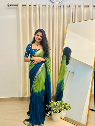 Green And Blue