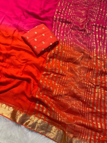 Orange And Pink